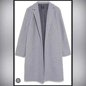 Zara grey coat